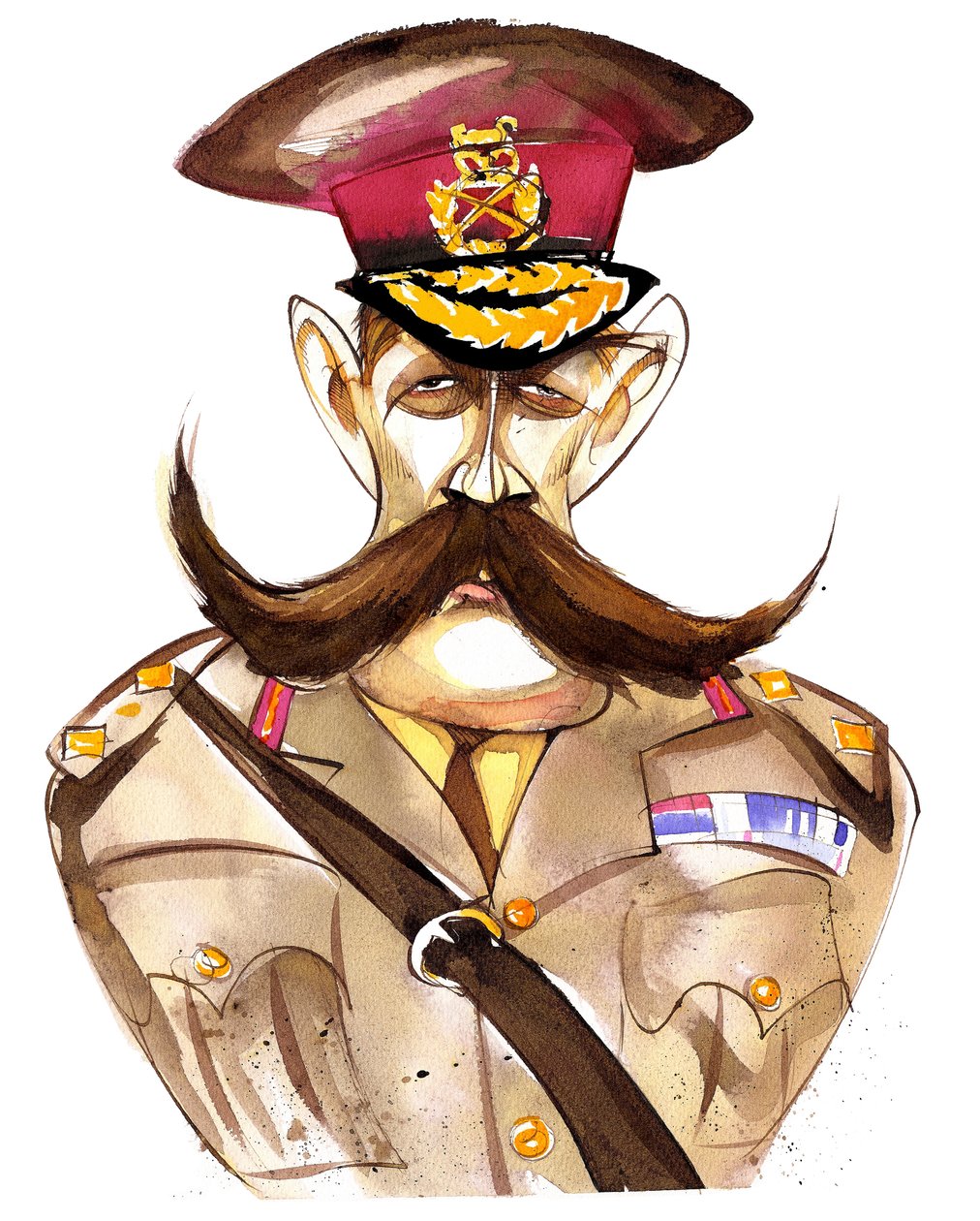 İrlanda doğumlu, İngiliz Mareşal, Birinci Earl Kitchener by Neale Osborne