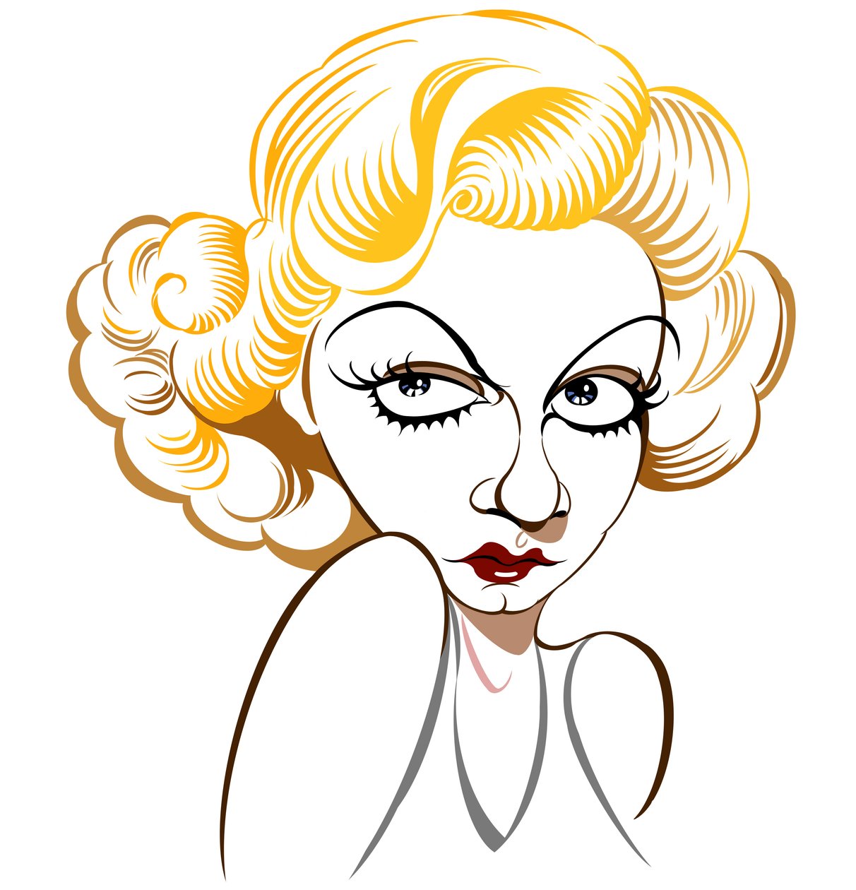 Jean Harlow, 2018 by Neale Osborne