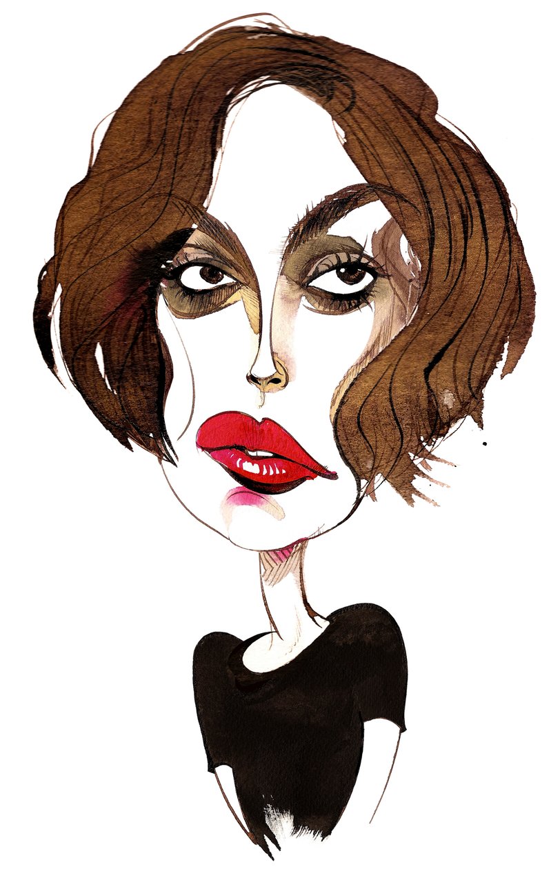 Keira Knightley, İngiliz aktris by Neale Osborne