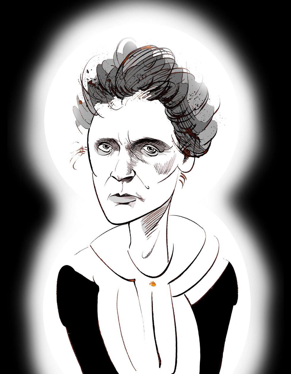 Marie Curie, Fransız fizikçi, 1867-1934 by Neale Osborne
