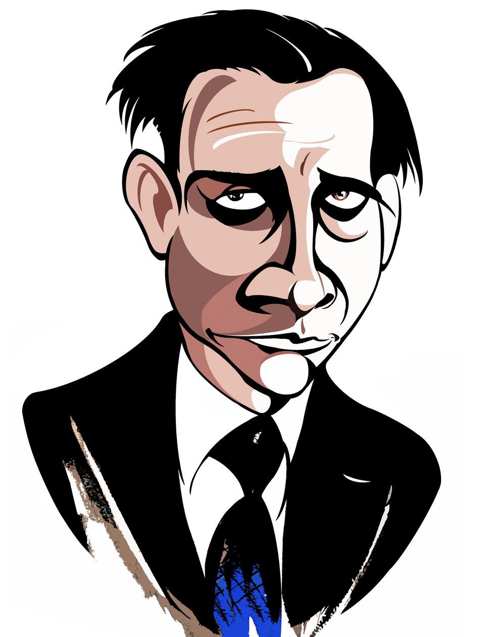 Sir Lennox Berkeley - karikatür by Neale Osborne