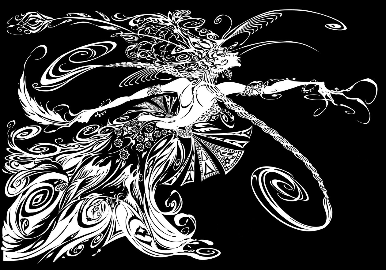 Firebird - ishusho yumuganwa Ivan kuva muri ballet 1910 The Firebird na Igor Stravinskyturki by Neale Osborne