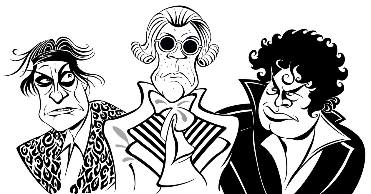 Trio of French revolutionary leaders, 2019  by Neale Osborne