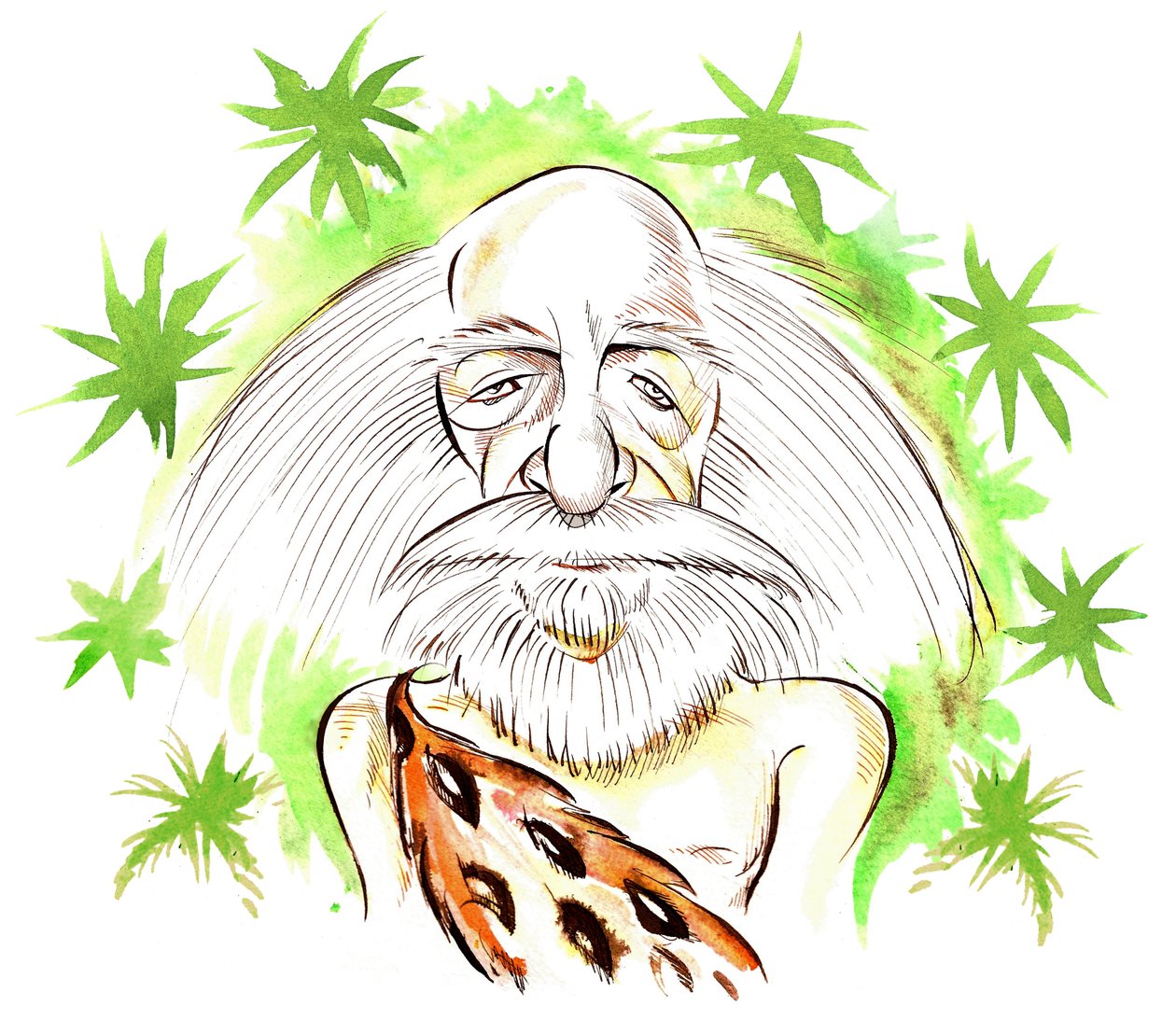 William Golding, İngiliz yazar, 1911-1993 by Neale Osborne