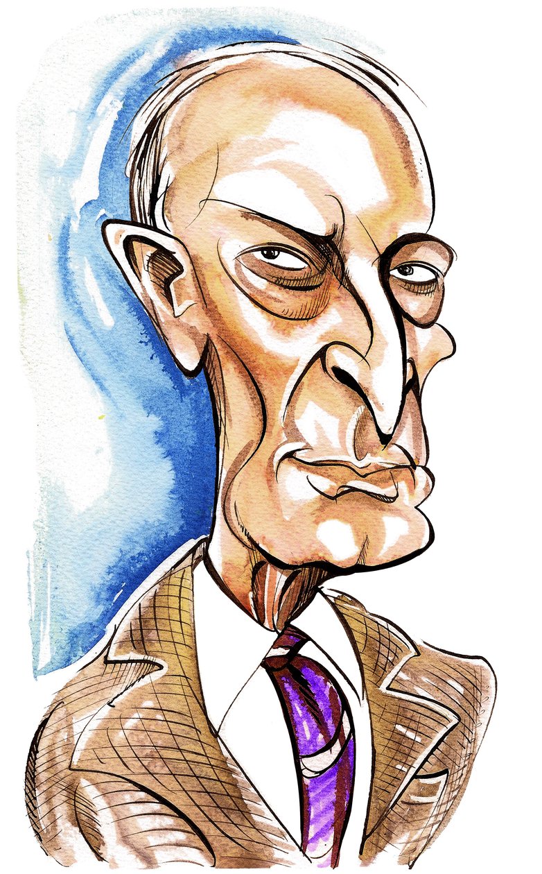 Witold Lutoslawski - karikatür by Neale Osborne