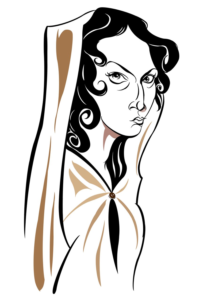 Anne Bronte, 2019 (dijital) by Neale Osborne