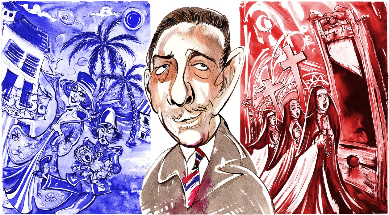 Francis Poulenc - Fransız besteci by Neale Osborne