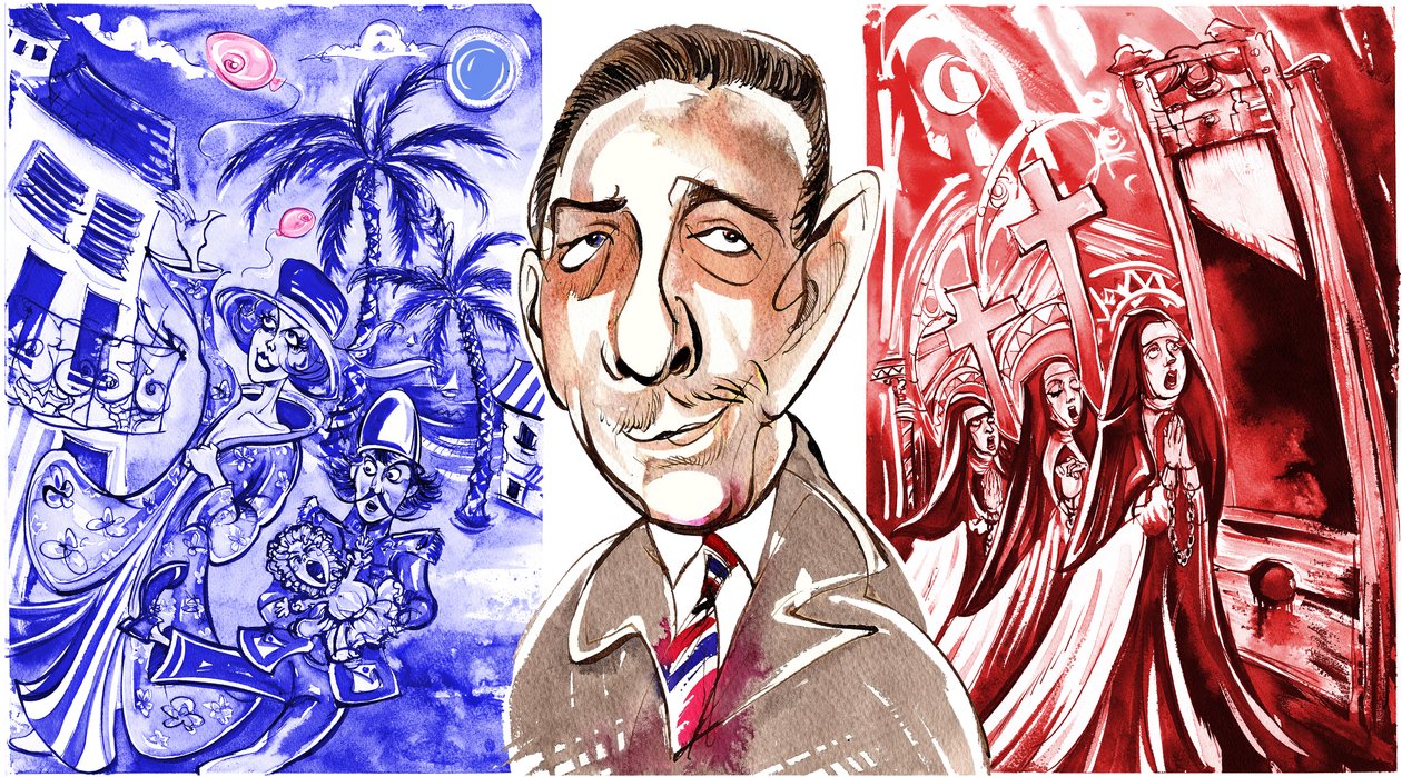 Francis Poulenc - Fransız besteci by Neale Osborne