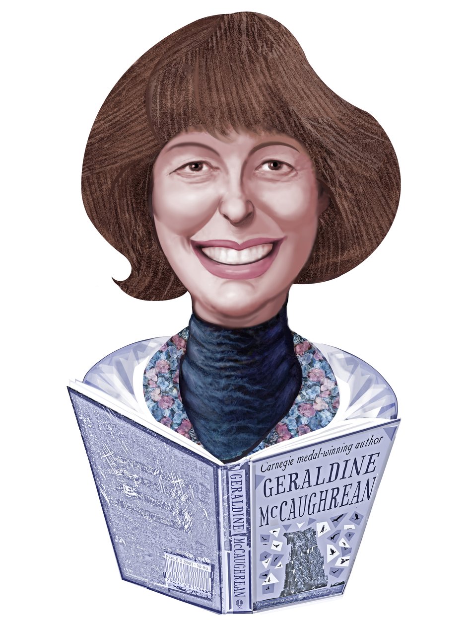 Geraldine McCaughrean, 2021 (dijital) by Neale Osborne