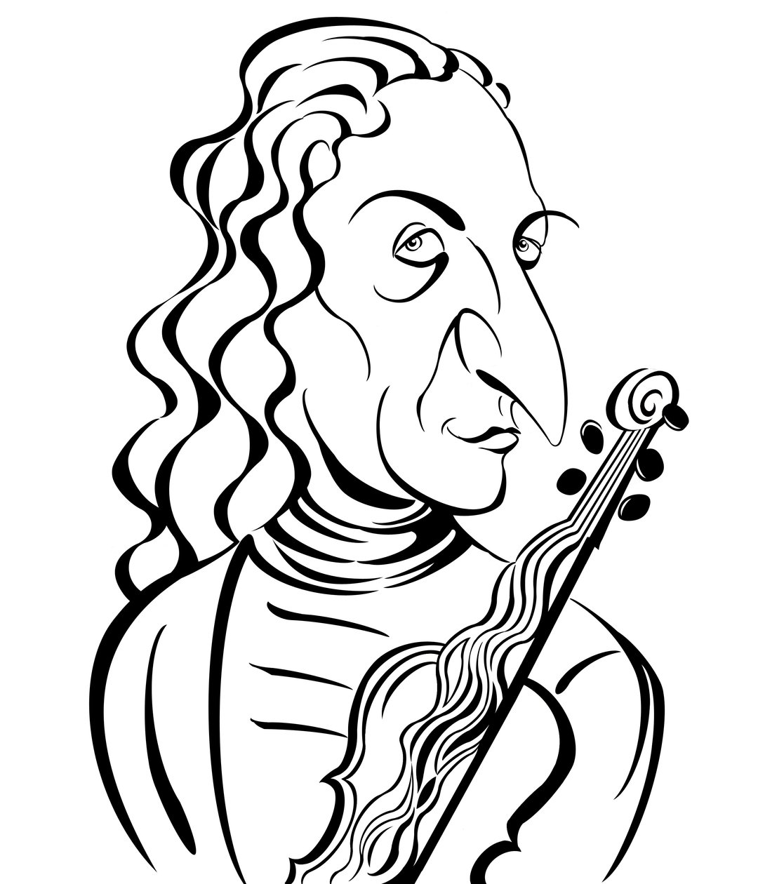 Giuseppe Tartini, 2019 (dijital) by Neale Osborne