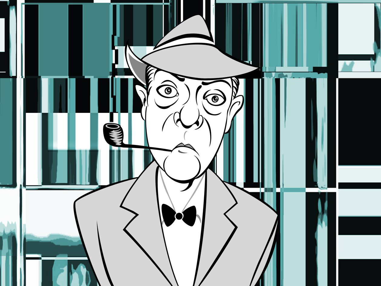 Jacques Tati (dijital) by Neale Osborne