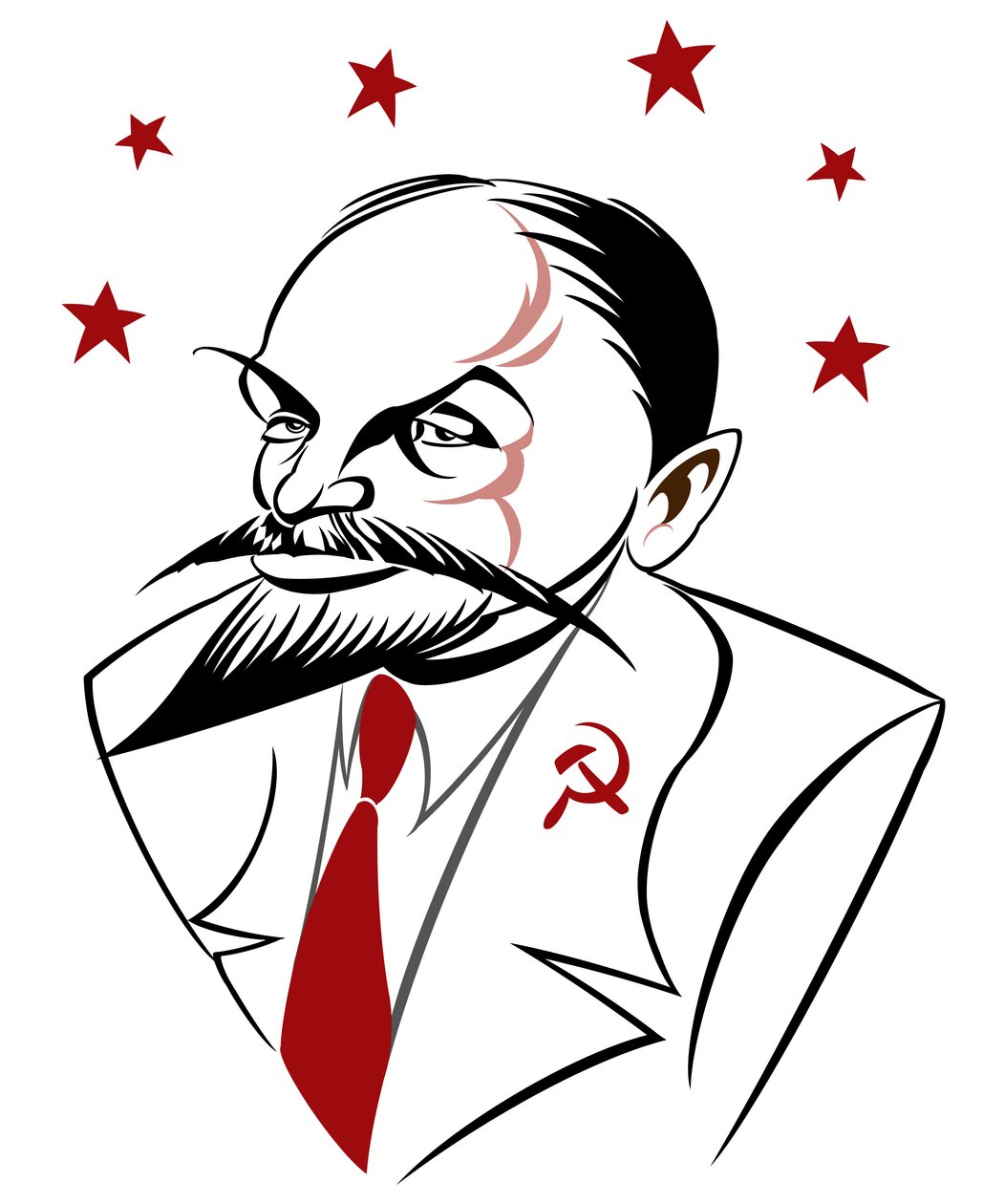 Lenin, 2019 (dijital) by Neale Osborne