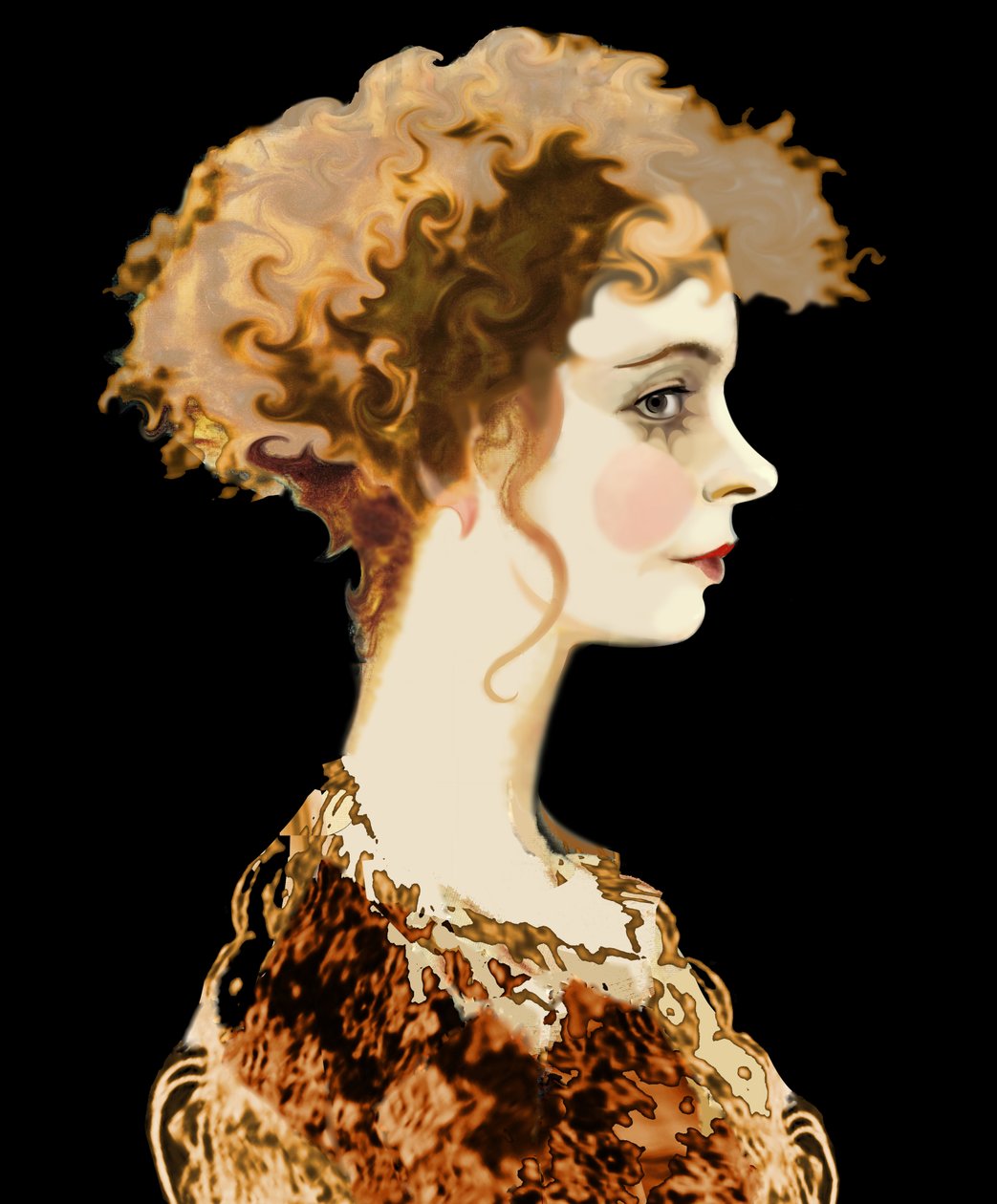 Lillian Gish, 2022 (dijital) by Neale Osborne