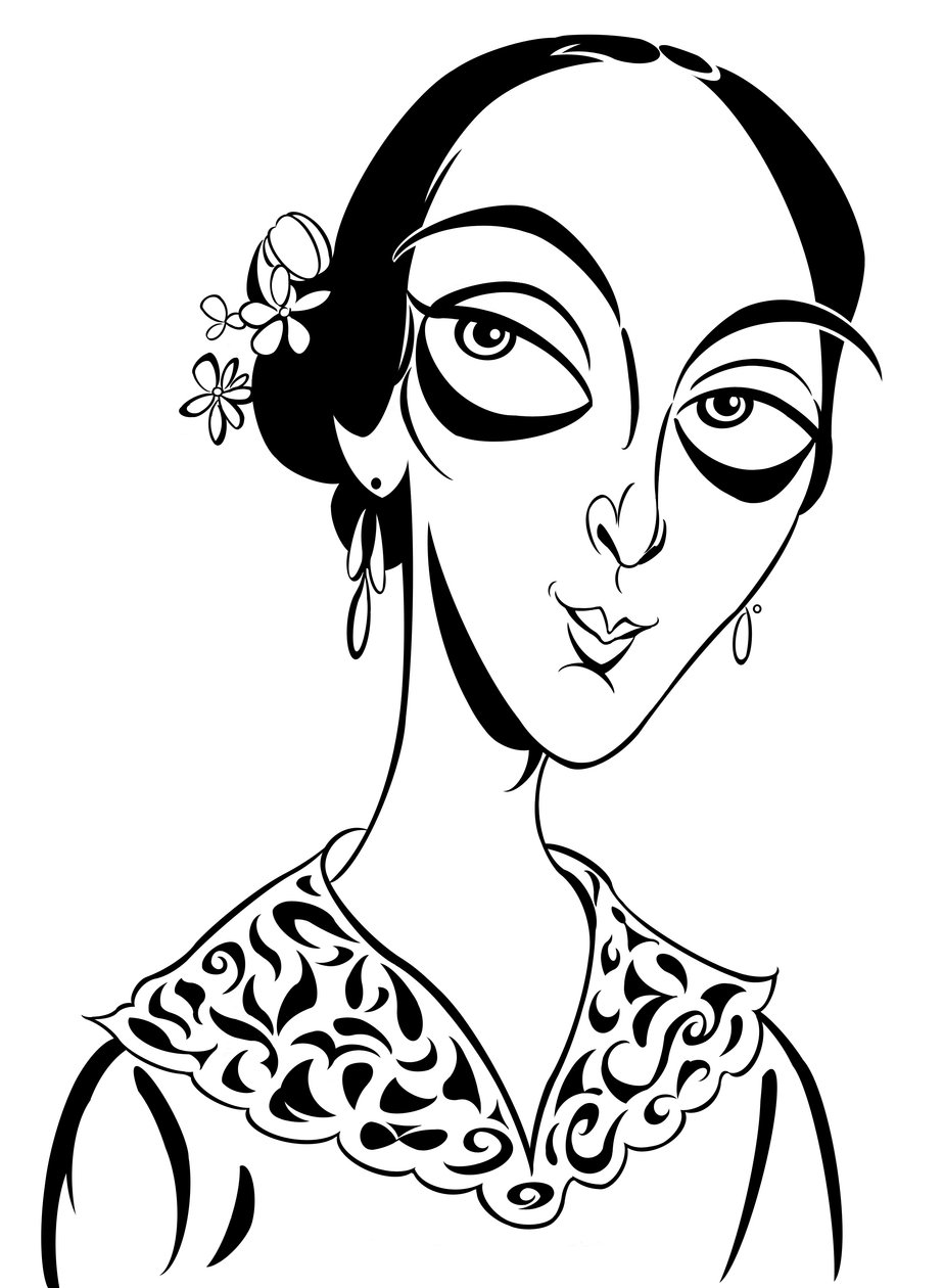 Pauline Viardot, 2019 (dijital) by Neale Osborne
