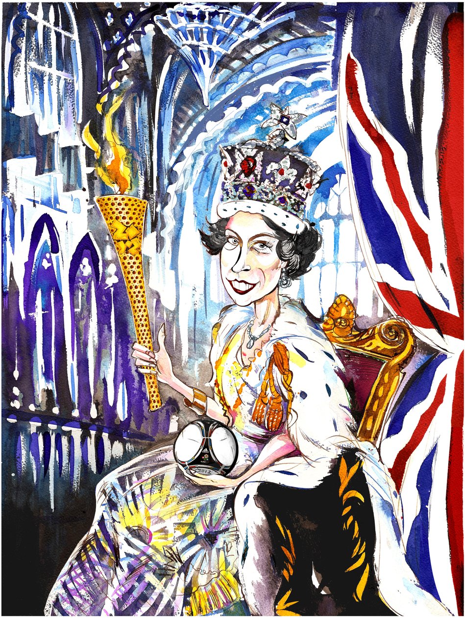 Kraliçe II. Elizabeth 2012, Neale Osborne by Neale Osborne