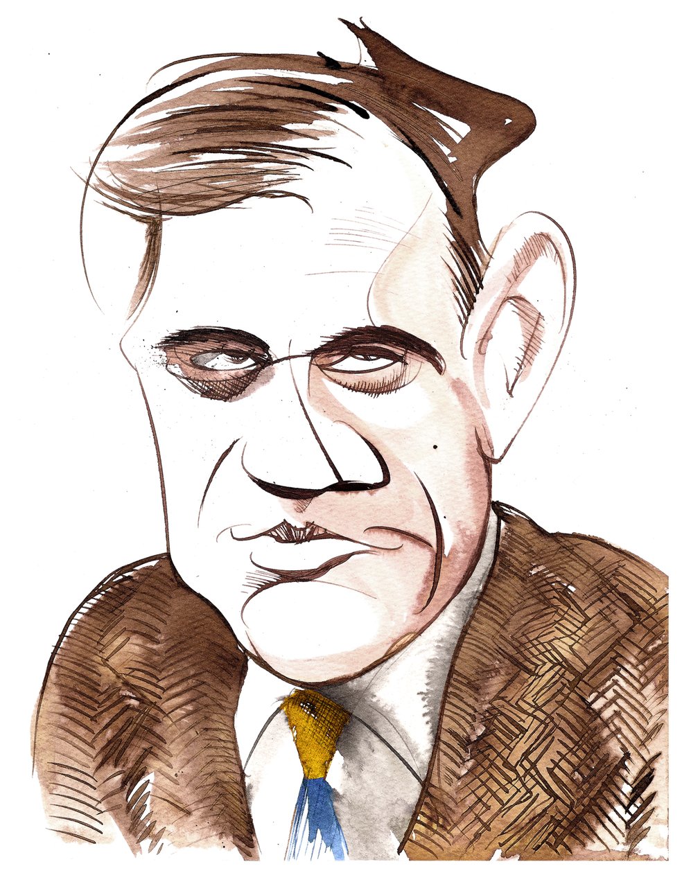 Tor Mann, 2022 (mürekkep) by Neale Osborne