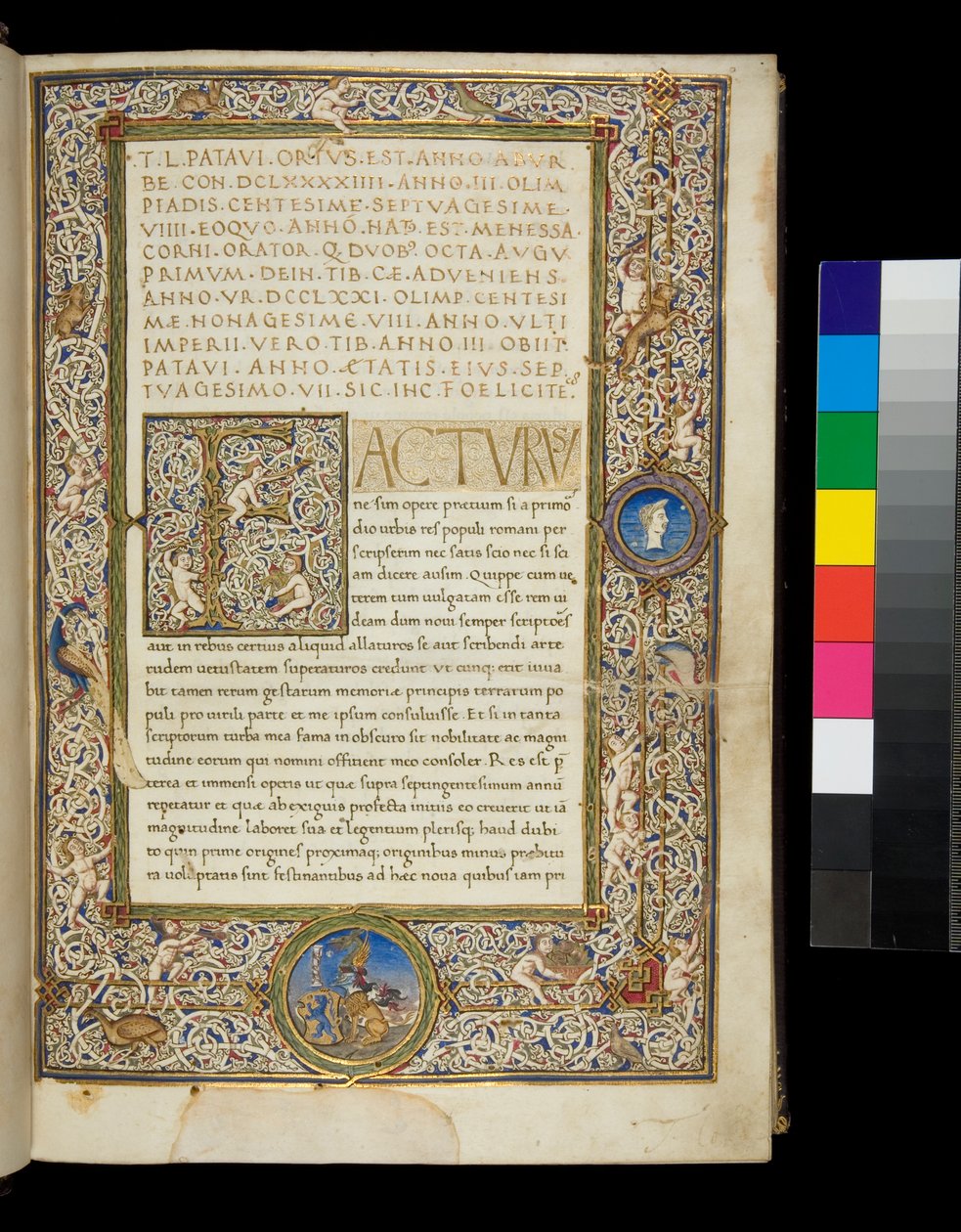 Ms 346. Livy, Şehrin Kuruluşundan by Neapolitan School