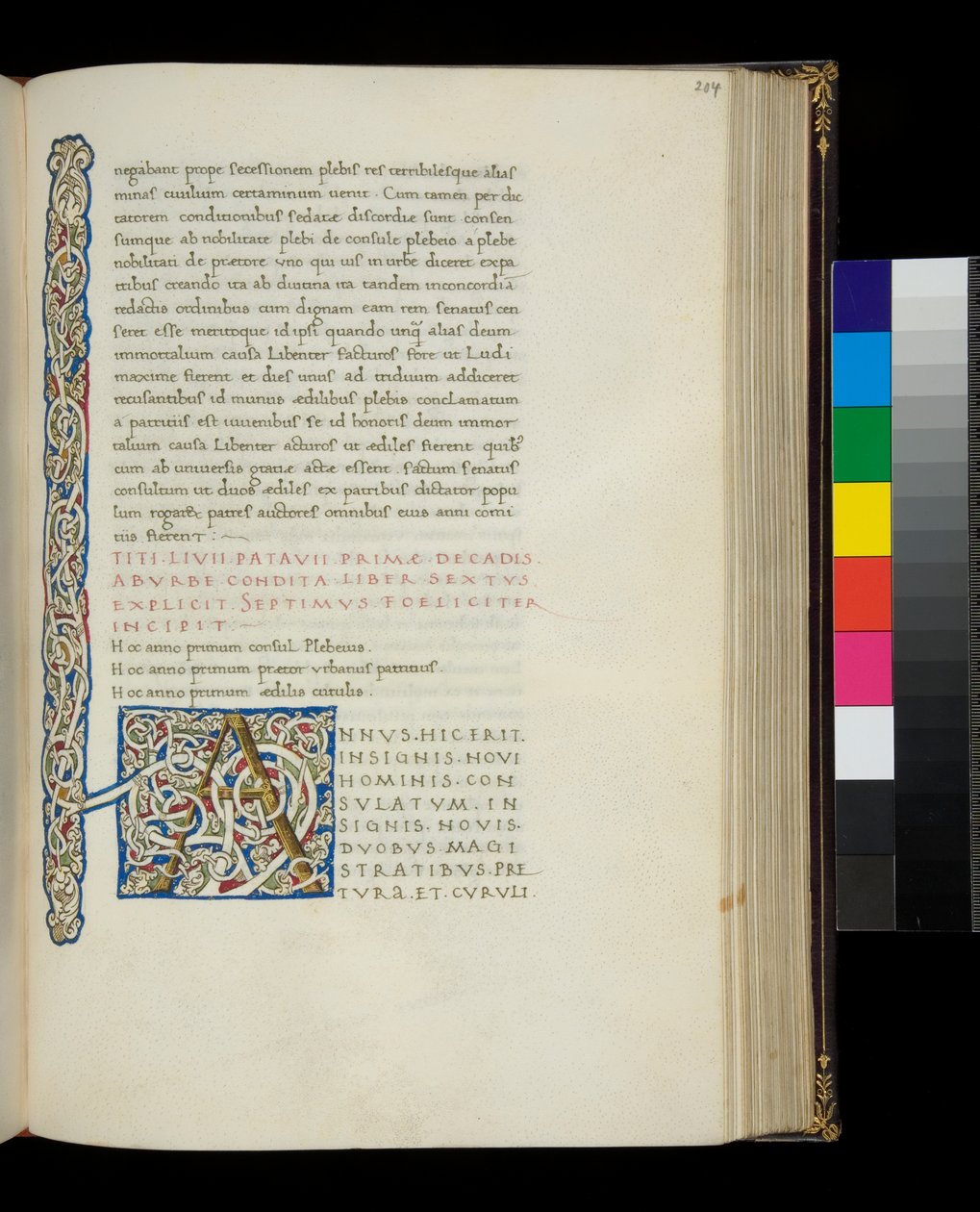 Ms 346. Livy, Şehrin Kuruluşundan by Neapolitan School