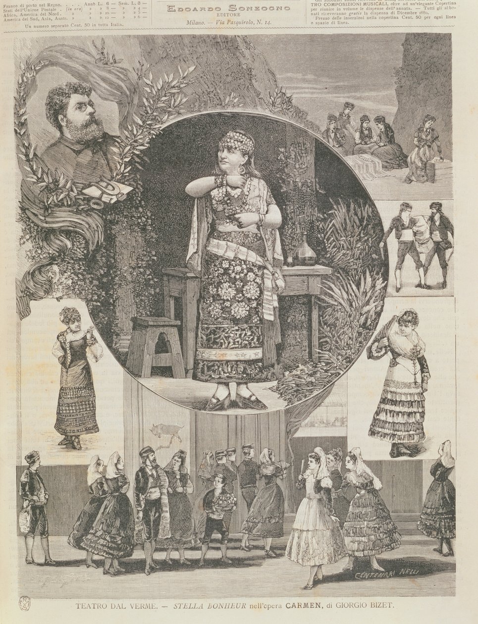 Georges Bizet (1838-75) 1880 tarafından 