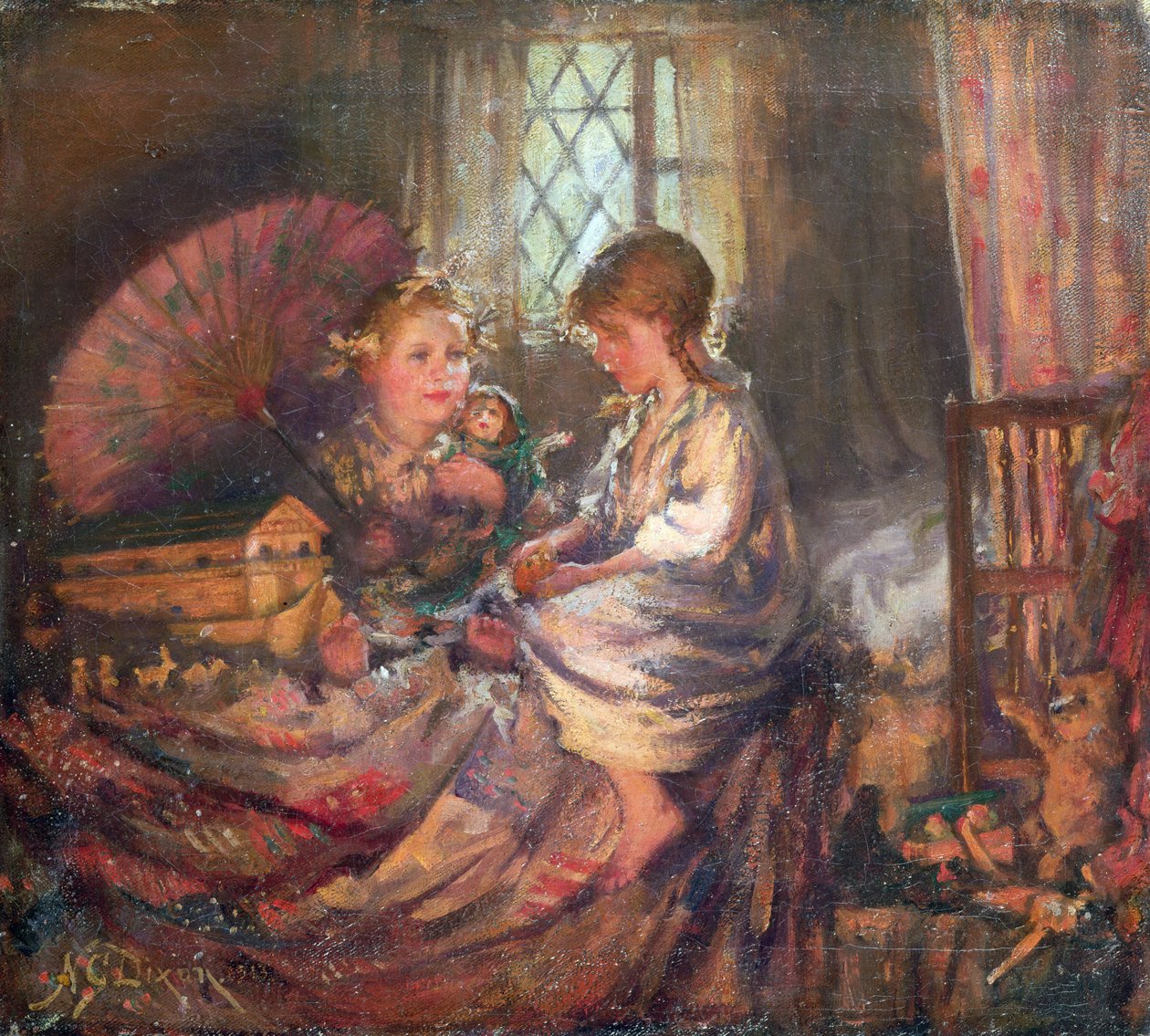 Noel sabahı by Nellie Gertrude Dixon