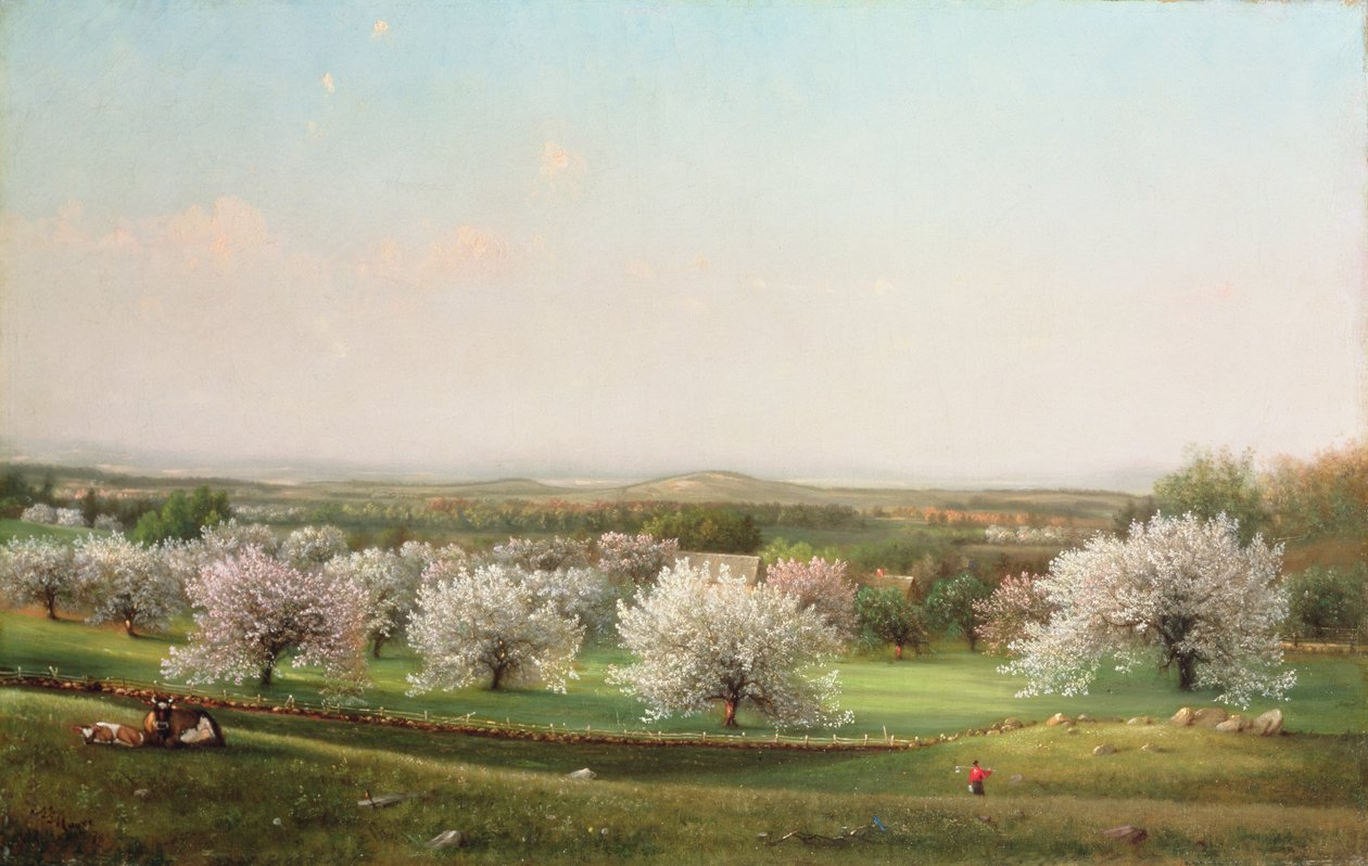 Elma Bahçesi, 1878 by Nelson Augustus Moore