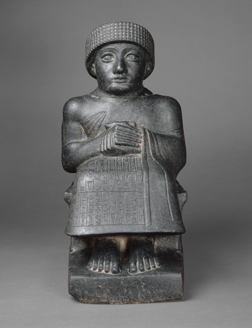 Gudea Heykeli, MÖ 2090 dolayları (diyorit) by Neo Sumerian