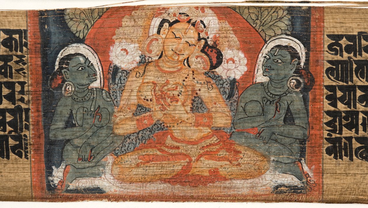Folio 2r Tanrıça Prajnaparamita, Astasahasrika Prajnaparamita