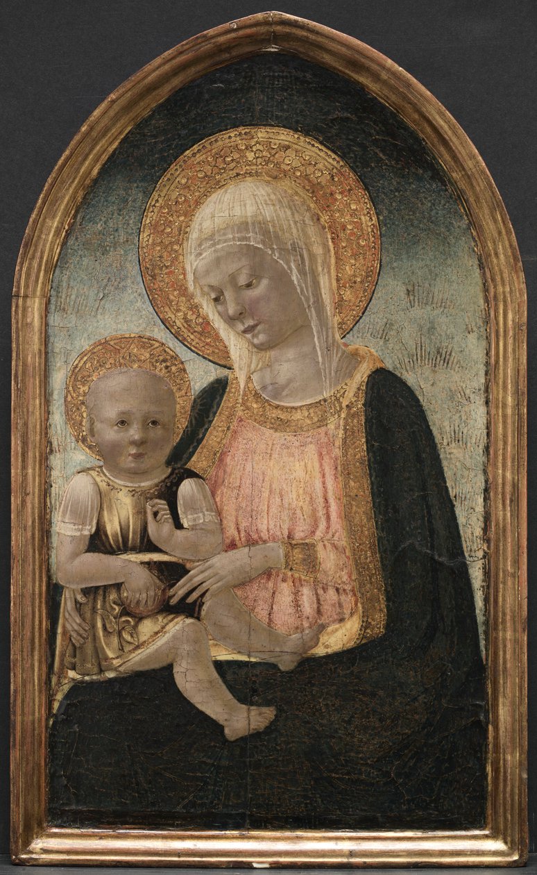 Bakire ve Çocuk, c. 1460. by Neri de Bicci