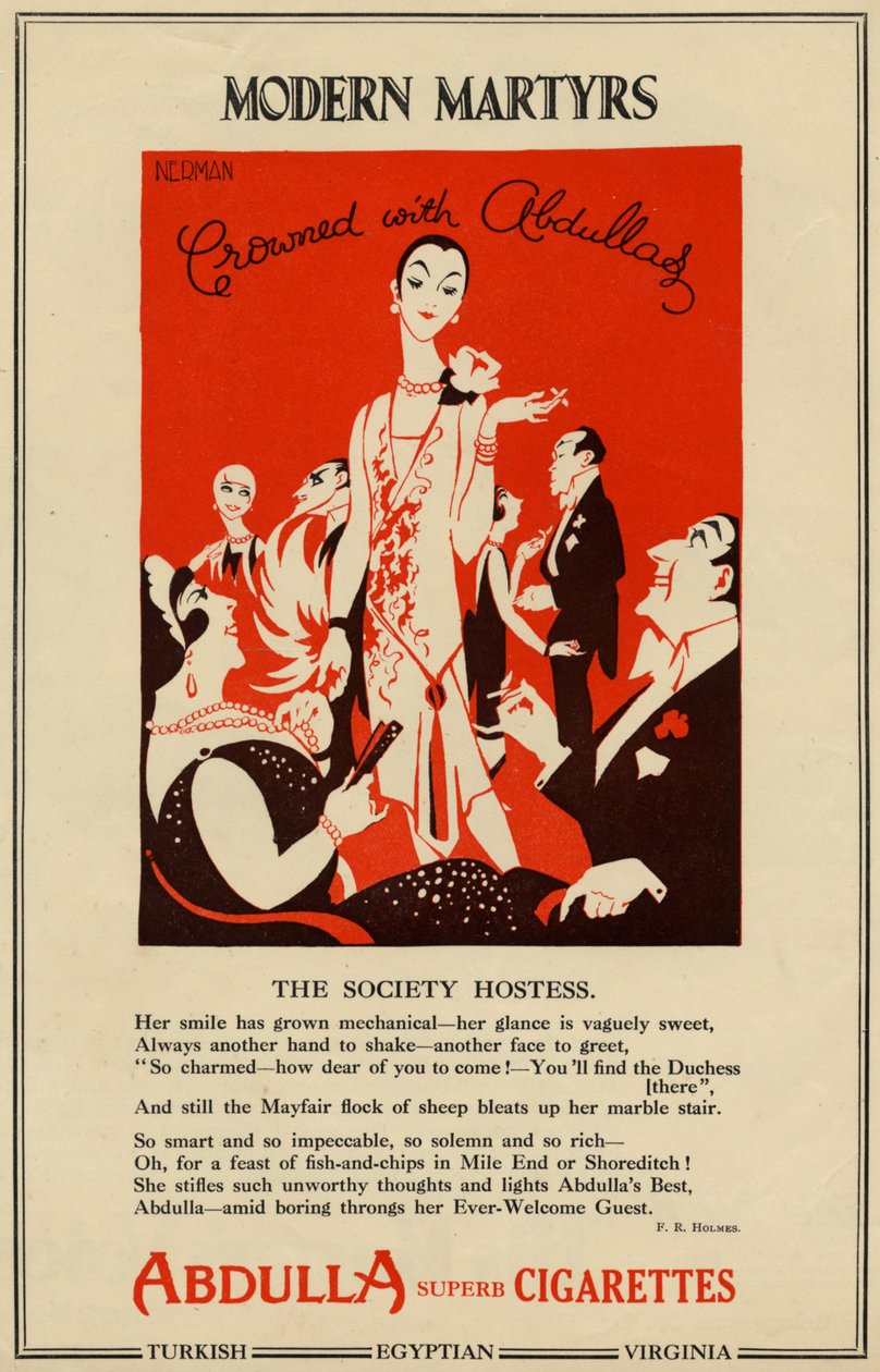Abdullah Sigaralar, 1927 by Nerman