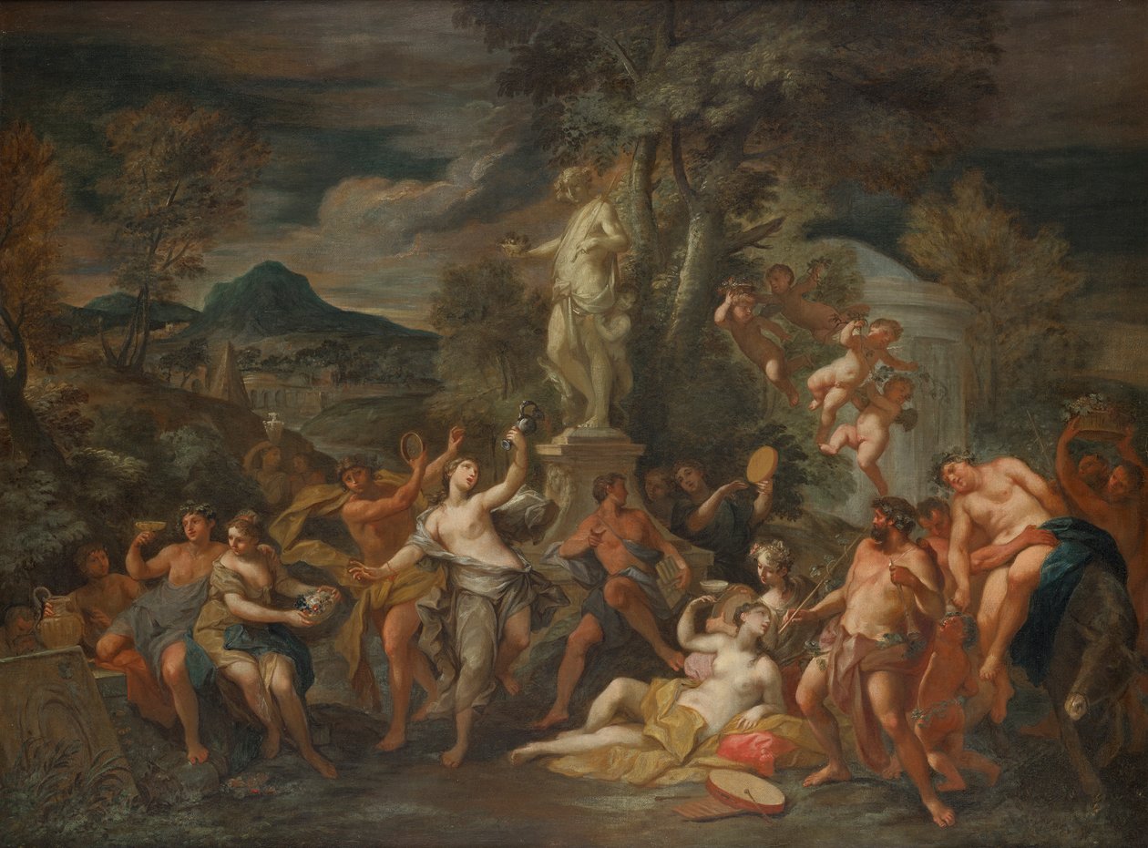 Peyzajda Bacchanal by Leopold Blonder