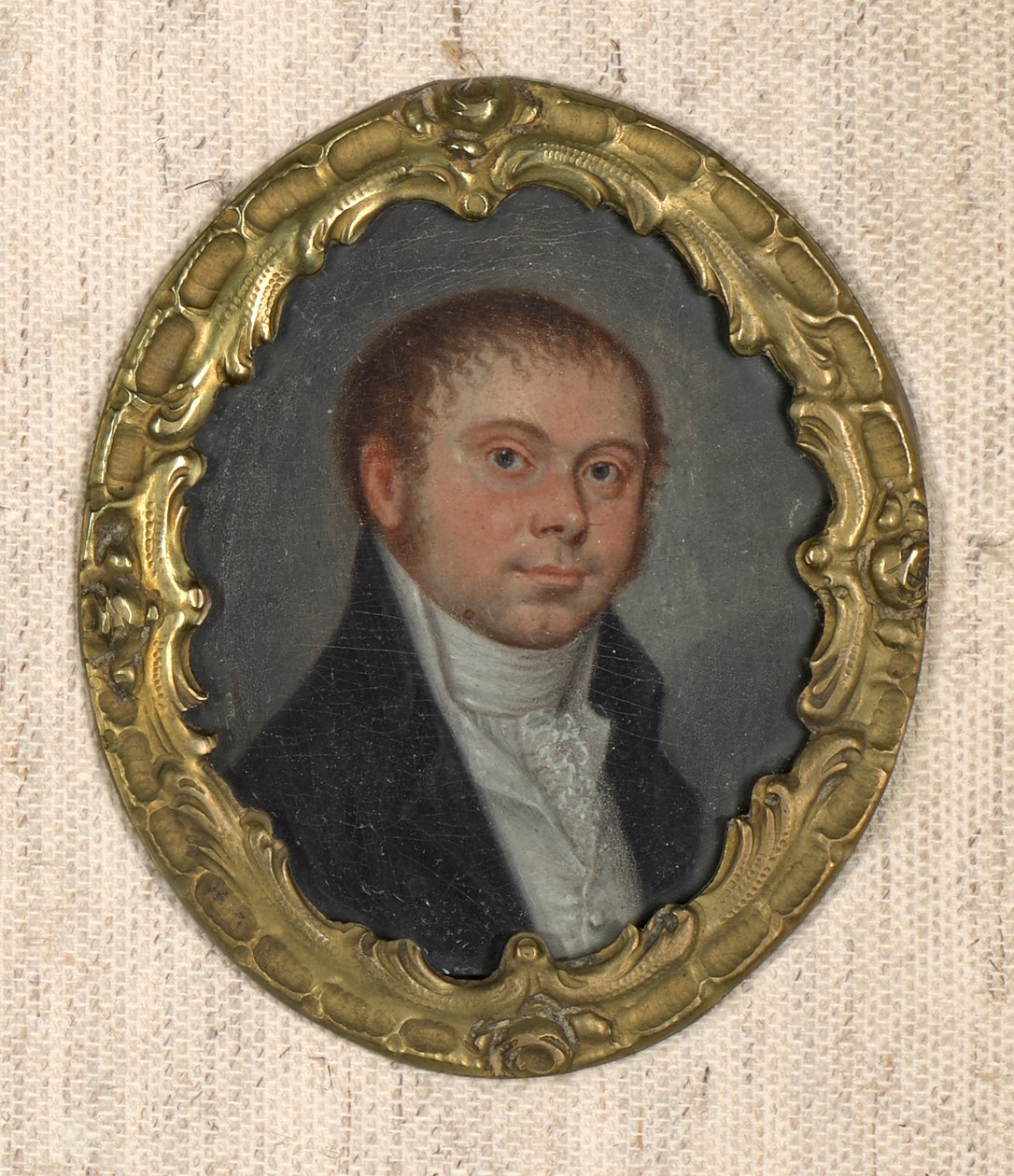 bir beyefendinin portresi by Leopold Blonder