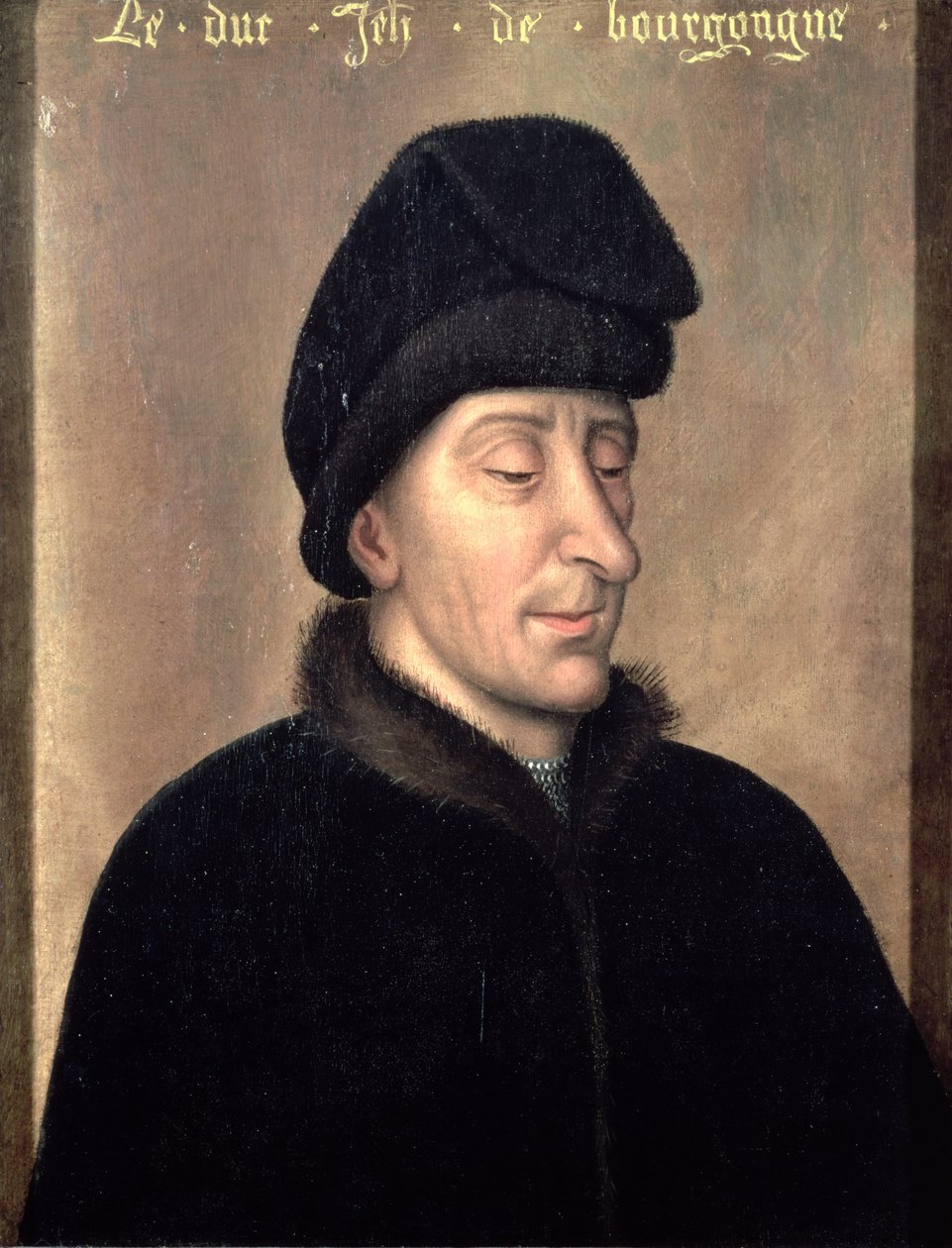 Korkusuz John, Burgonya Dükü (1371-1419) (panel) by Netherlandish School