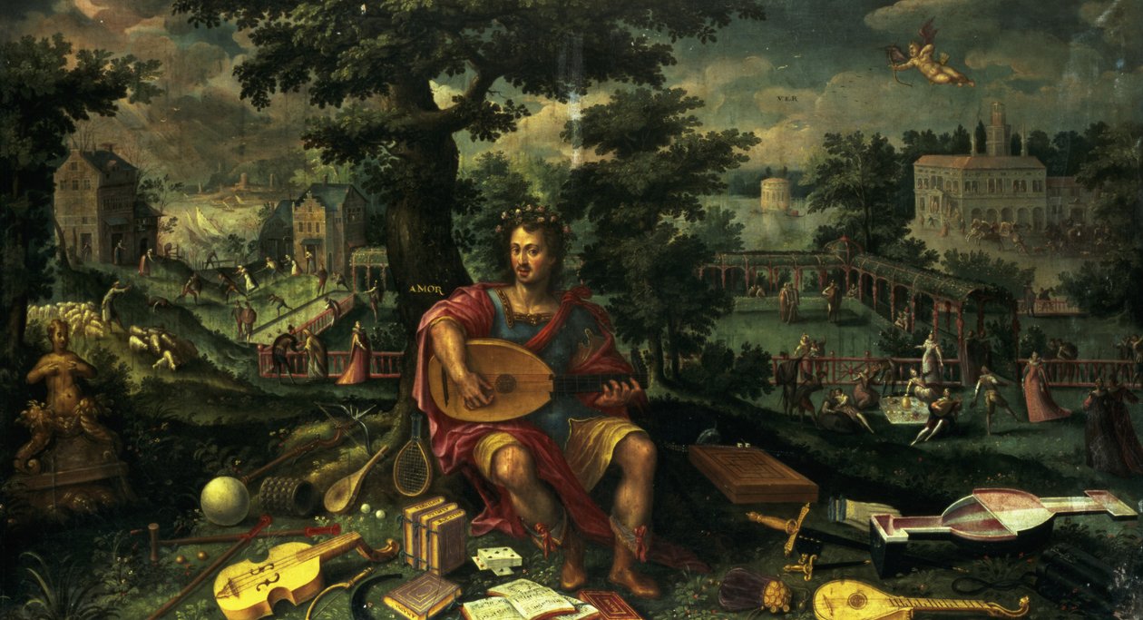Aşk (Bahar), c.1600 by Netherlandish School