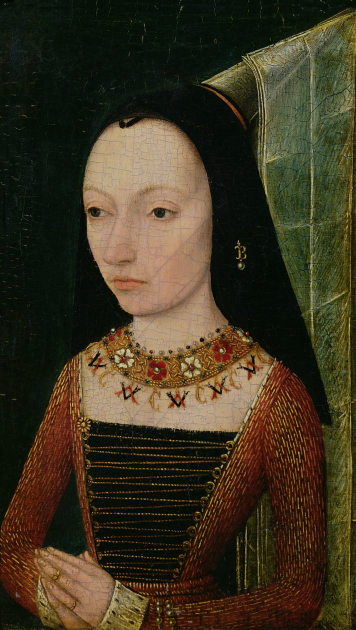 Margaret of York (1446-1503) Duchess of Burgundy, c.1477  by Netherlandish School