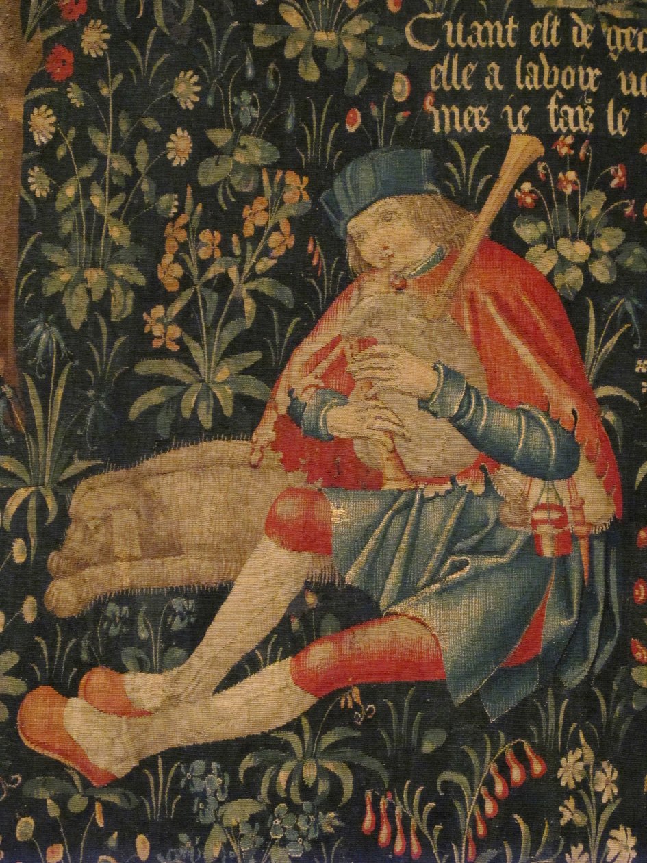 Gayda çalan çoban, c.1500-30 by Netherlandish School