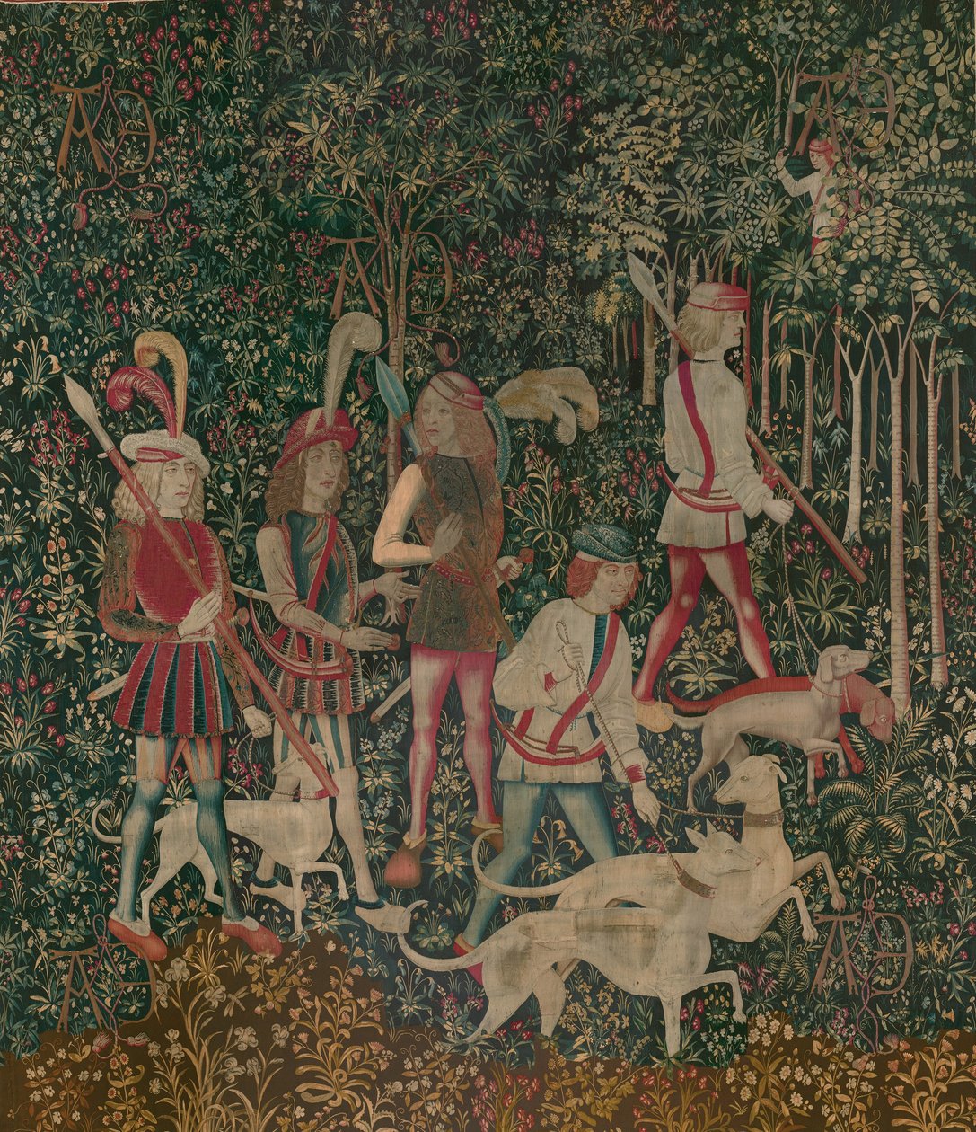 Avcılar Ormana Giriyor, c.1500 by Netherlandish School