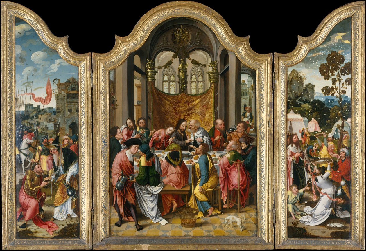 Son Akşam Yemeği, 1515-20. by Netherlandish