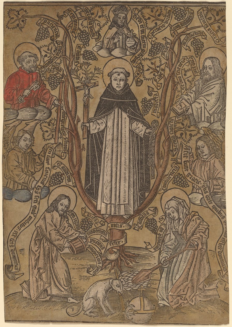 Dominiklilerin Soy Ağacı by Netherlandish 15th Century