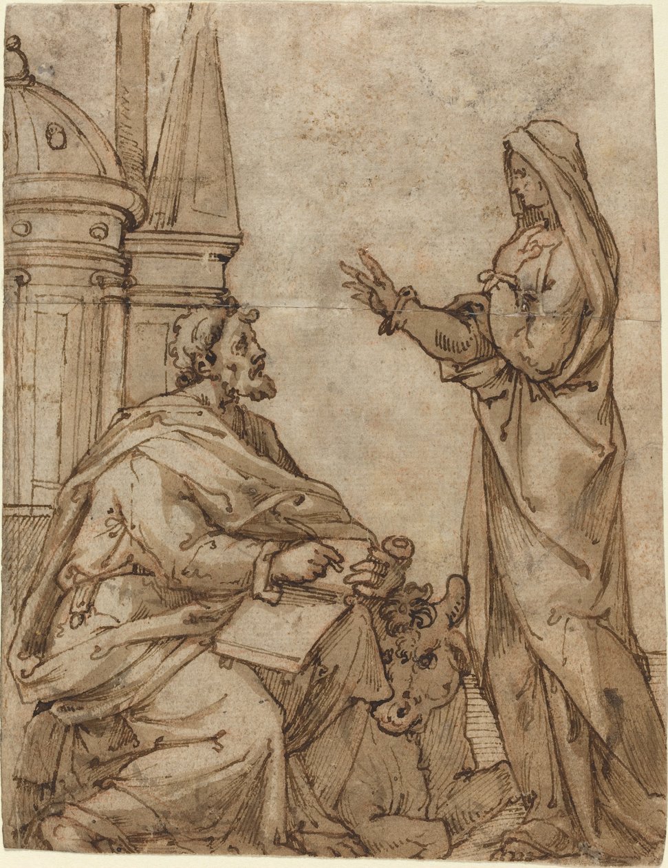 Aziz Luka by Netherlandish 16th Century