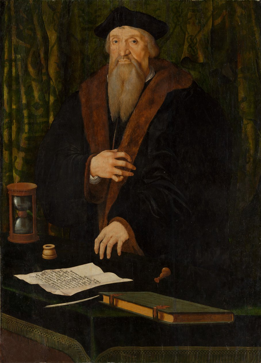 Bir Adamın Portresi, Muhtemelen Jean de Langeac, Limoges Piskoposu 1541'de öldü. by Netherlandish Painter
