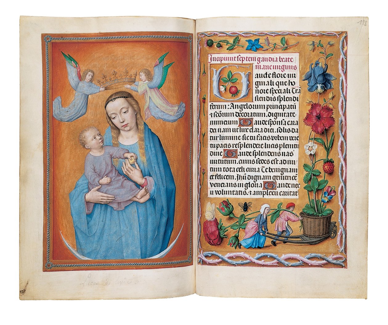 Saatler kitabı, Ghent veya muhtemelen Bruges, c.1505 by Netherlandish School