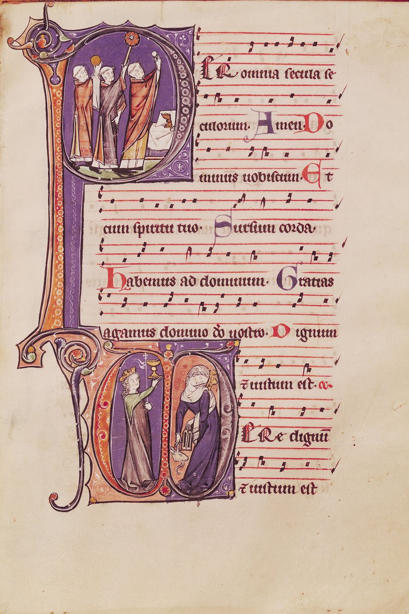 Büyük St. Peter Manastırından bir Missal