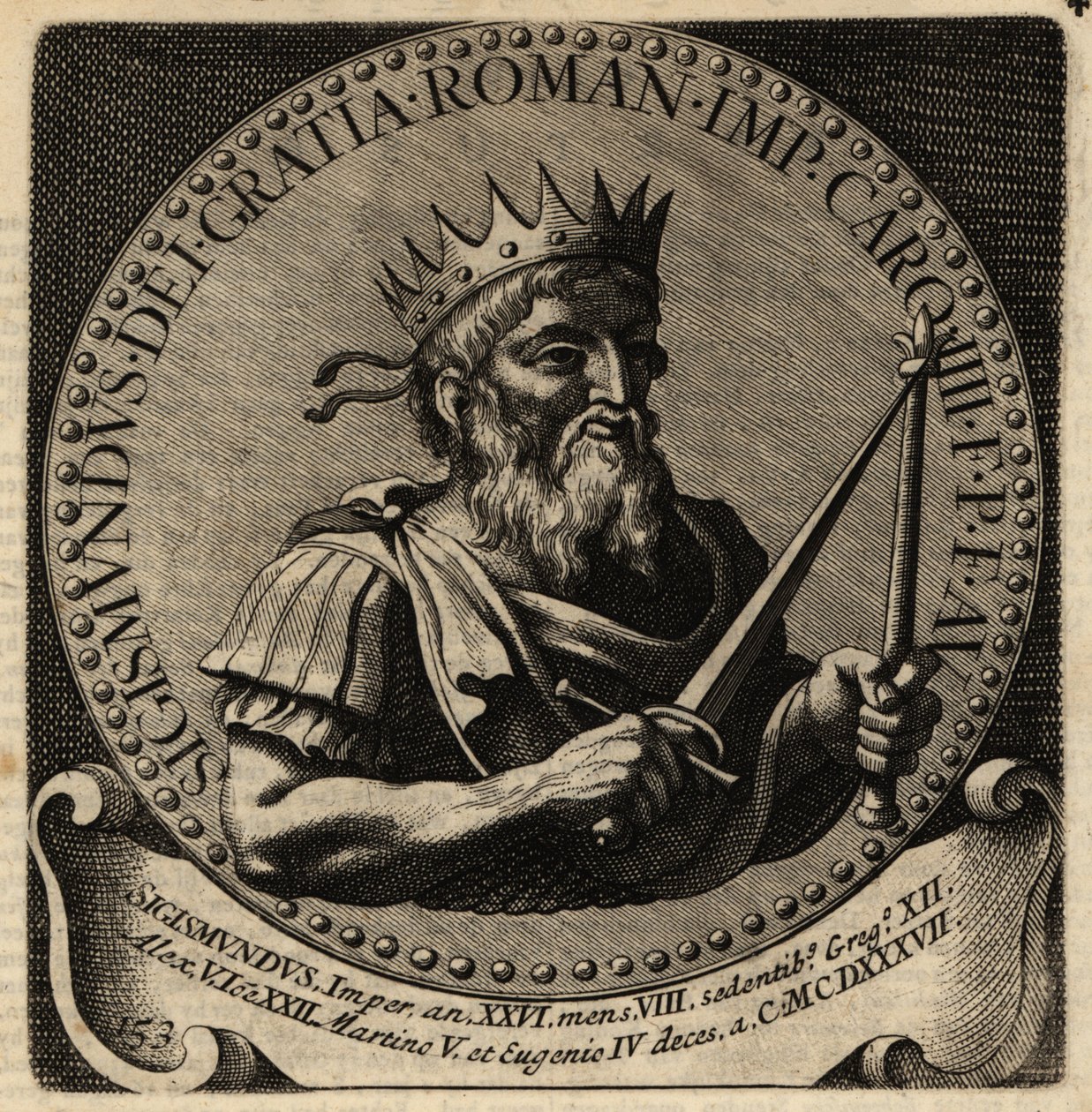 Kutsal Roma İmparatoru Sigismund. by Netherlandish School