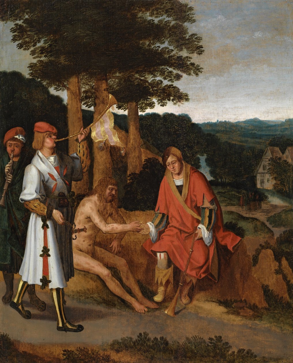 Eyüp ve Yorganları, c.1530-40 by Netherlandish School