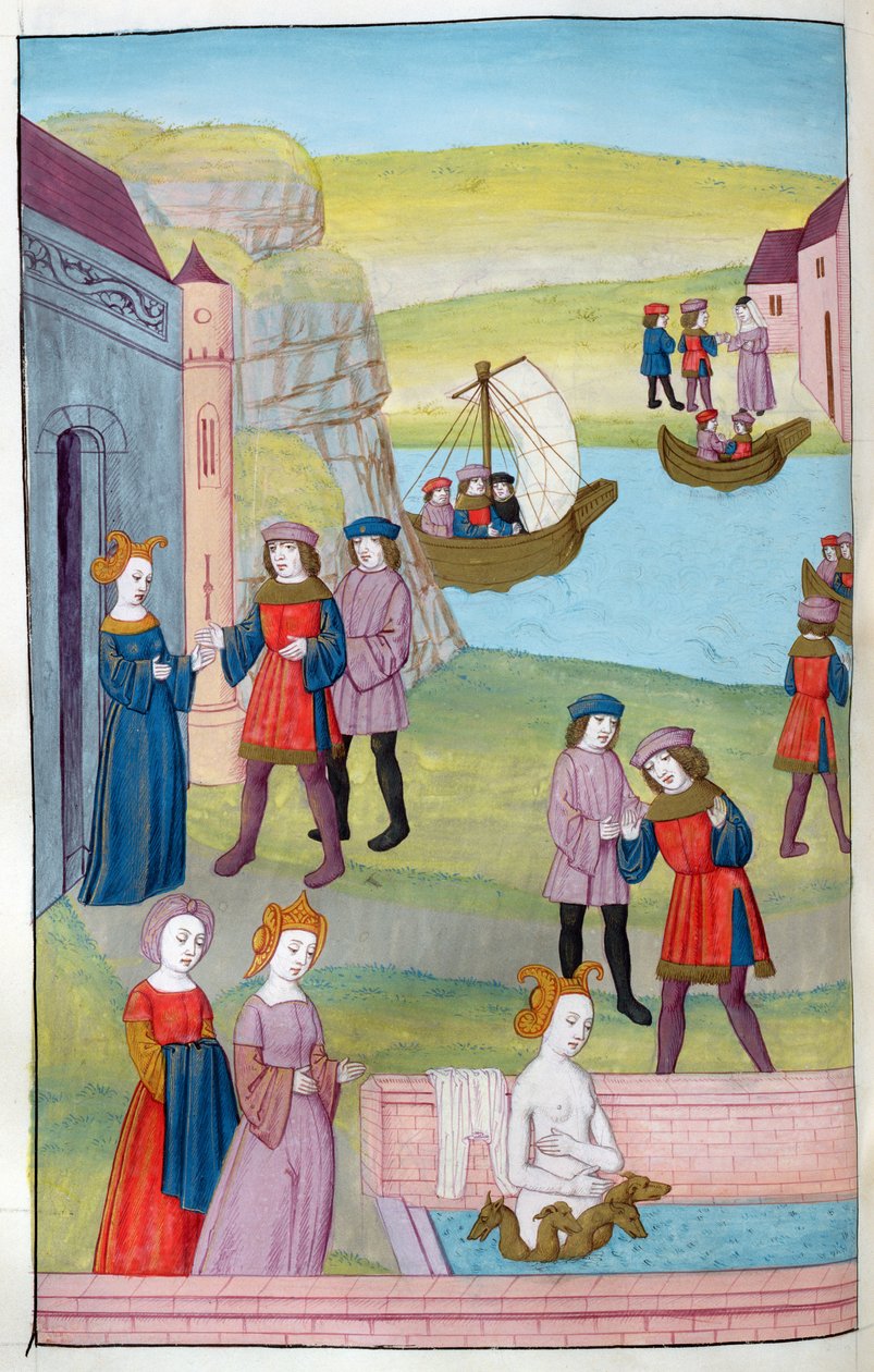Ms 324 f.137 v. Scylla Glaucus