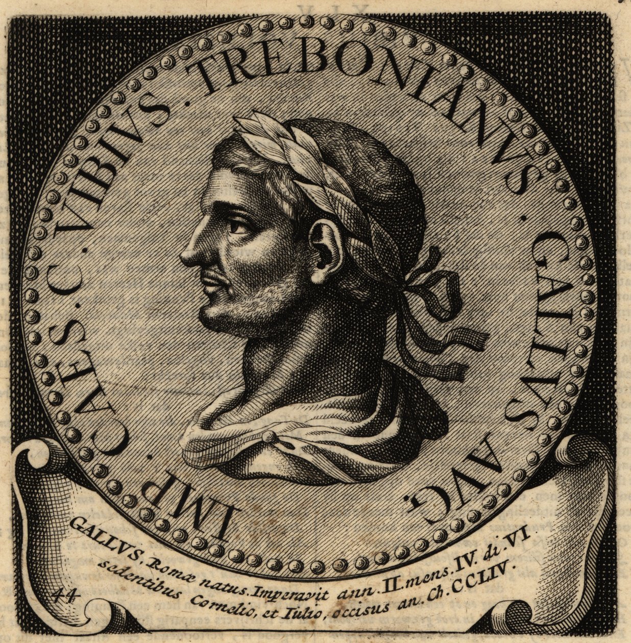 Roma İmparatoru Trebonianus Gallus