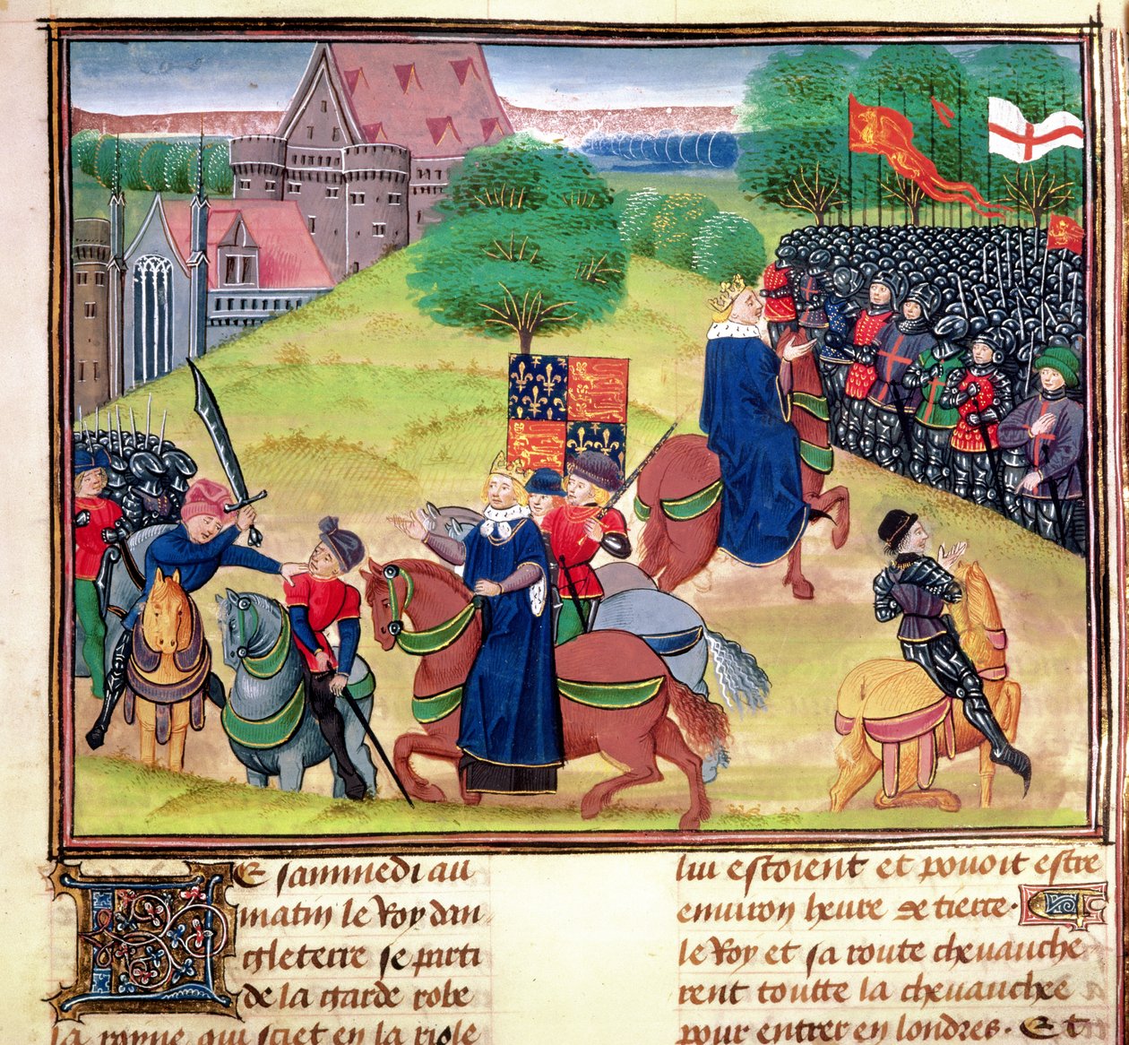 Royal 18 E.1, F.175 Wat Tyler