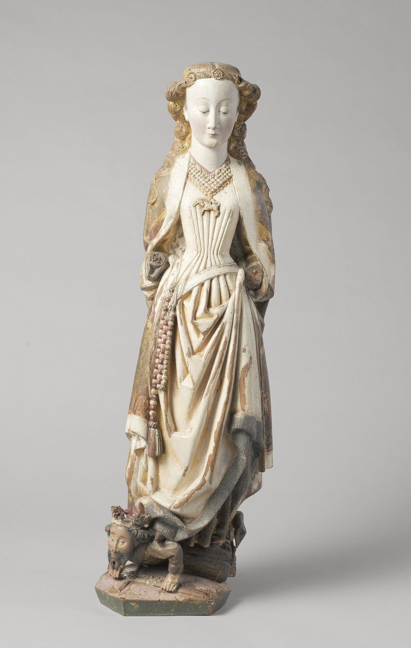 Soğuk Su Ustası tarafından Aziz Barbara, c. 1470 (ceviz) by Netherlandish School