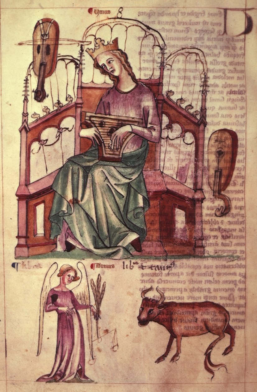 Sloane 3983 fol.42v Venüs, 