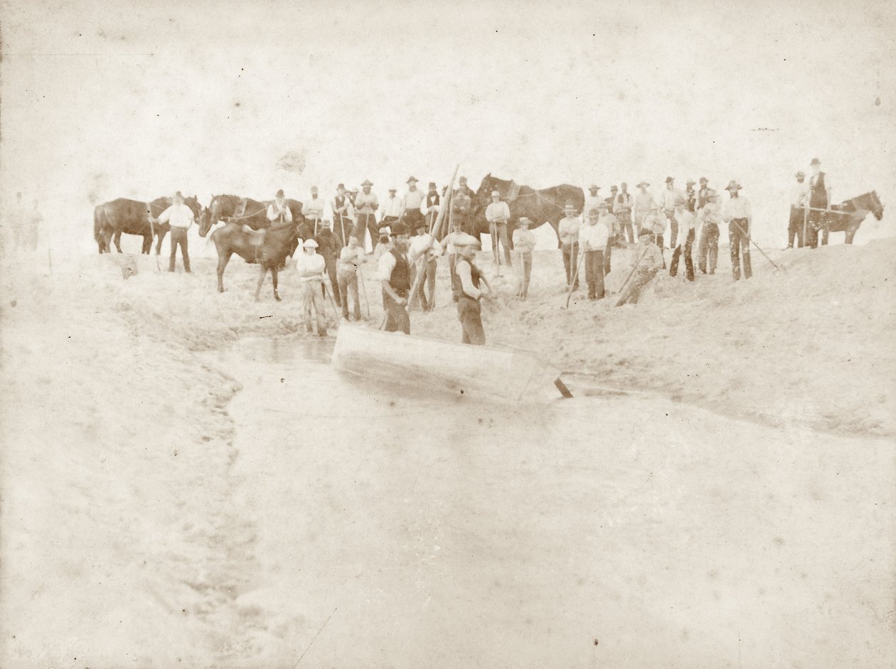 Waipu nehir ağzının açılışı, 1880